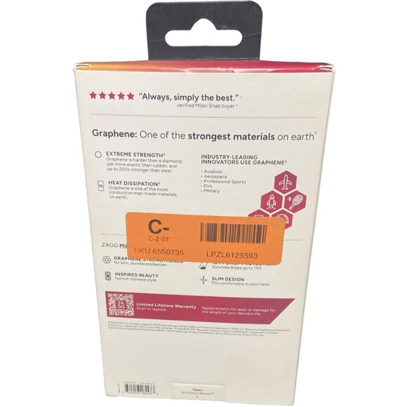 ZAGG Milan iPhone 15 14 Plus 6.7" MagSafe Case Iridescent Snap Cover New - Picture 2 of 6